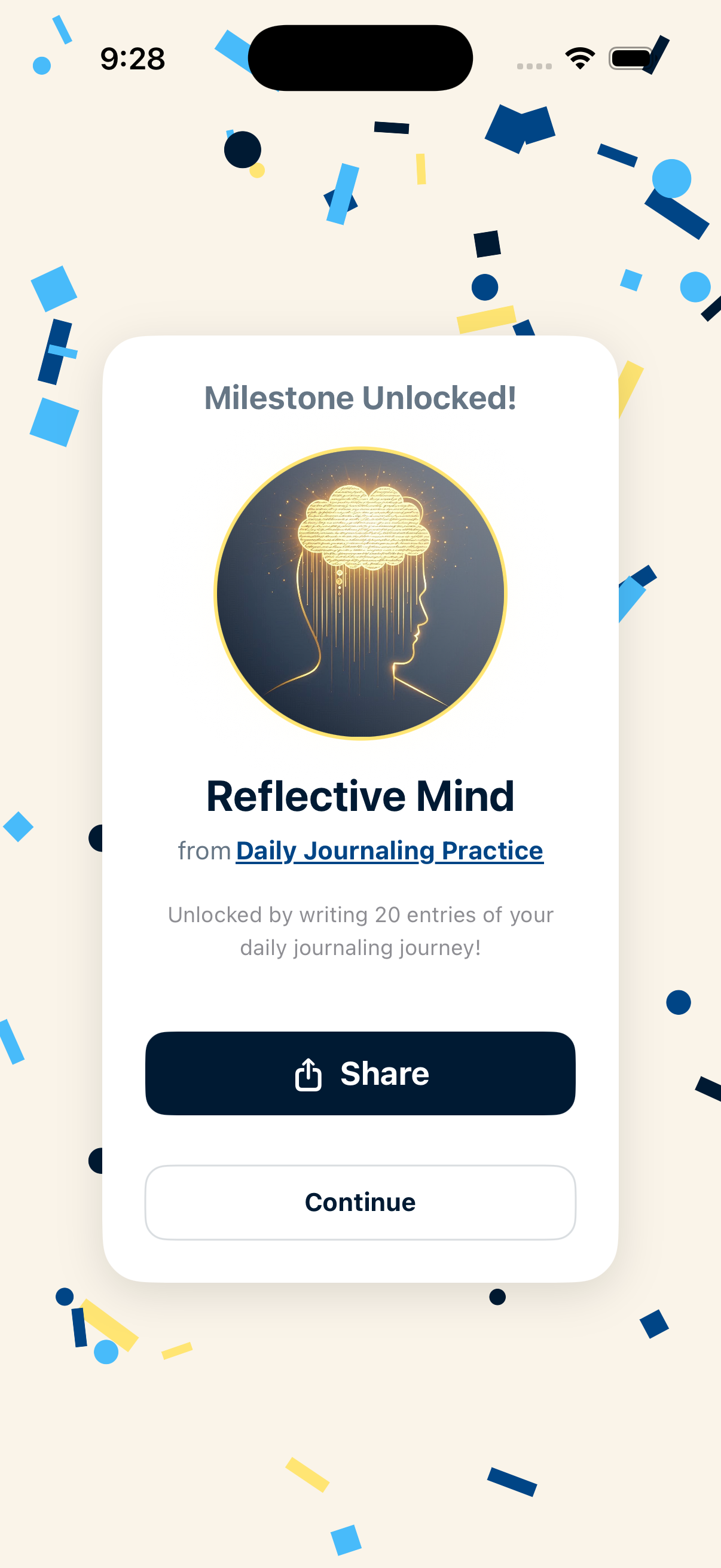 Badge Earned Screenshot