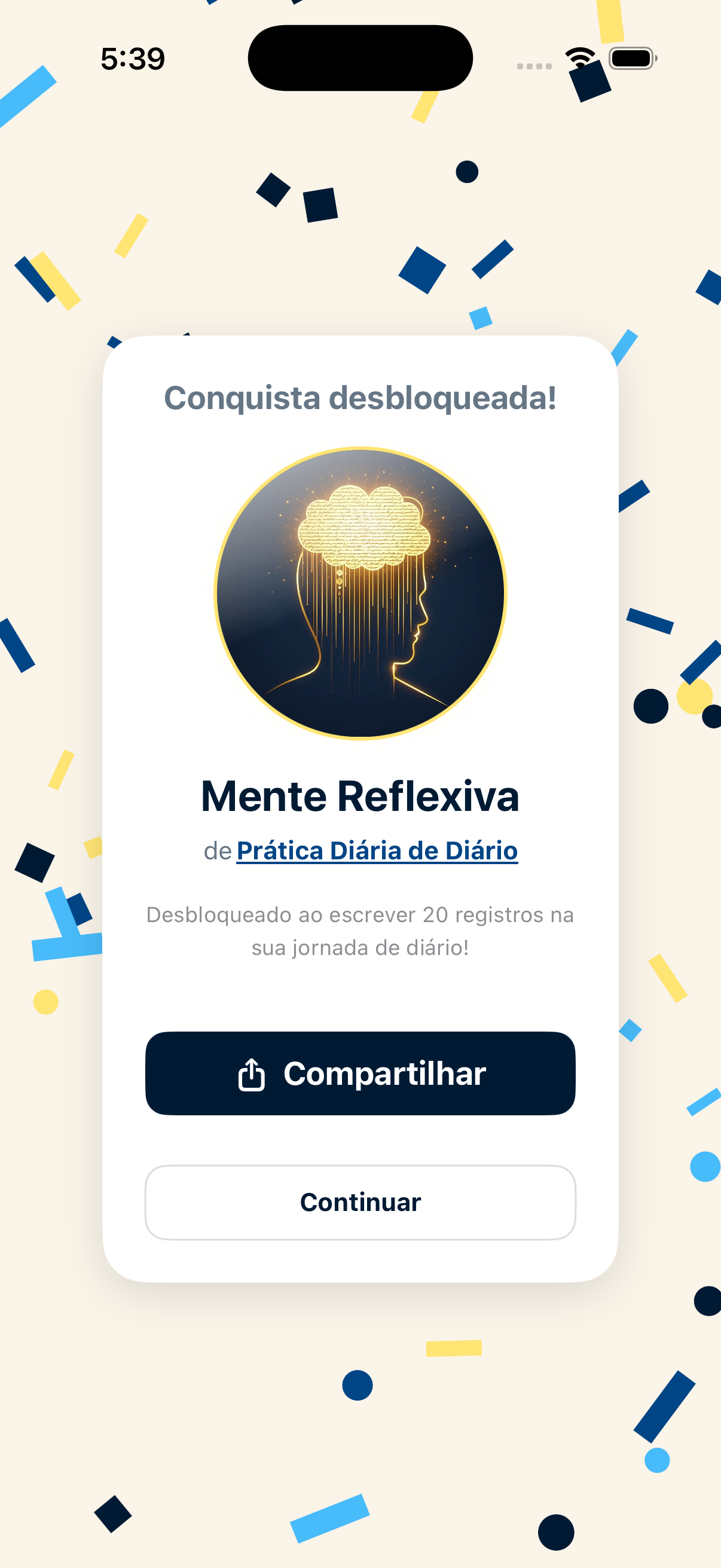 Medalha conquistada
